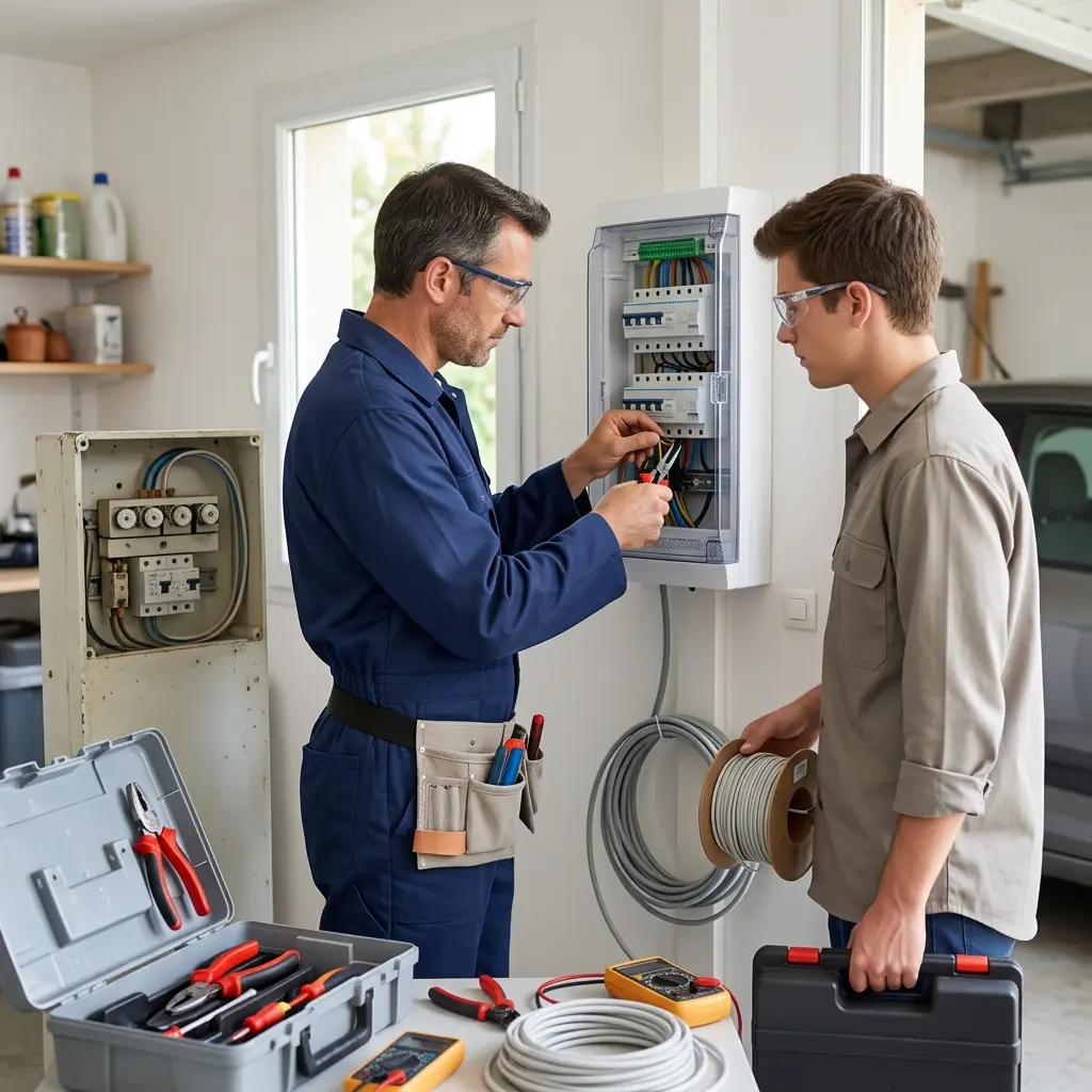 Remplacement de tableau électrique Mardié (45430)