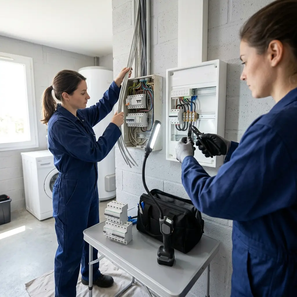 Une installation électrique fiable pour votre sérénité