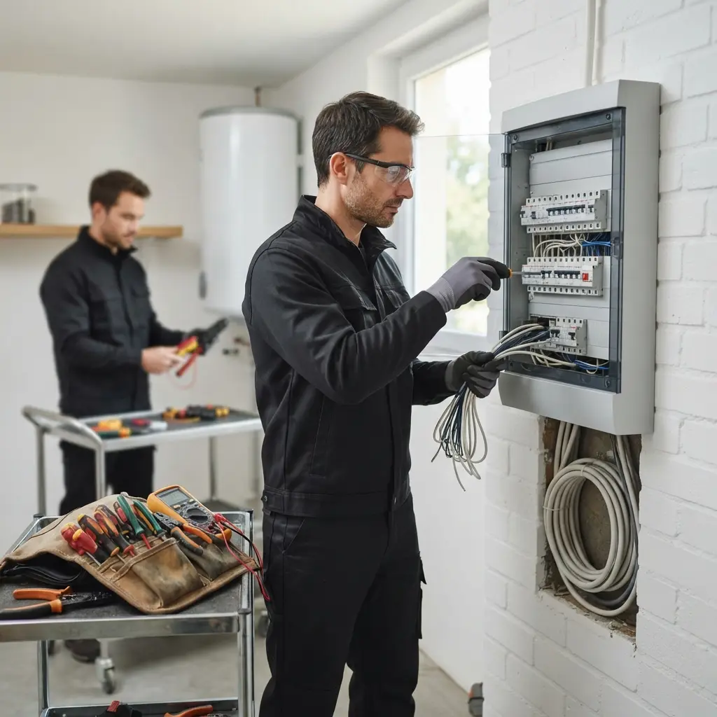 Comment nous procédons lors du remplacement du tableau électrique