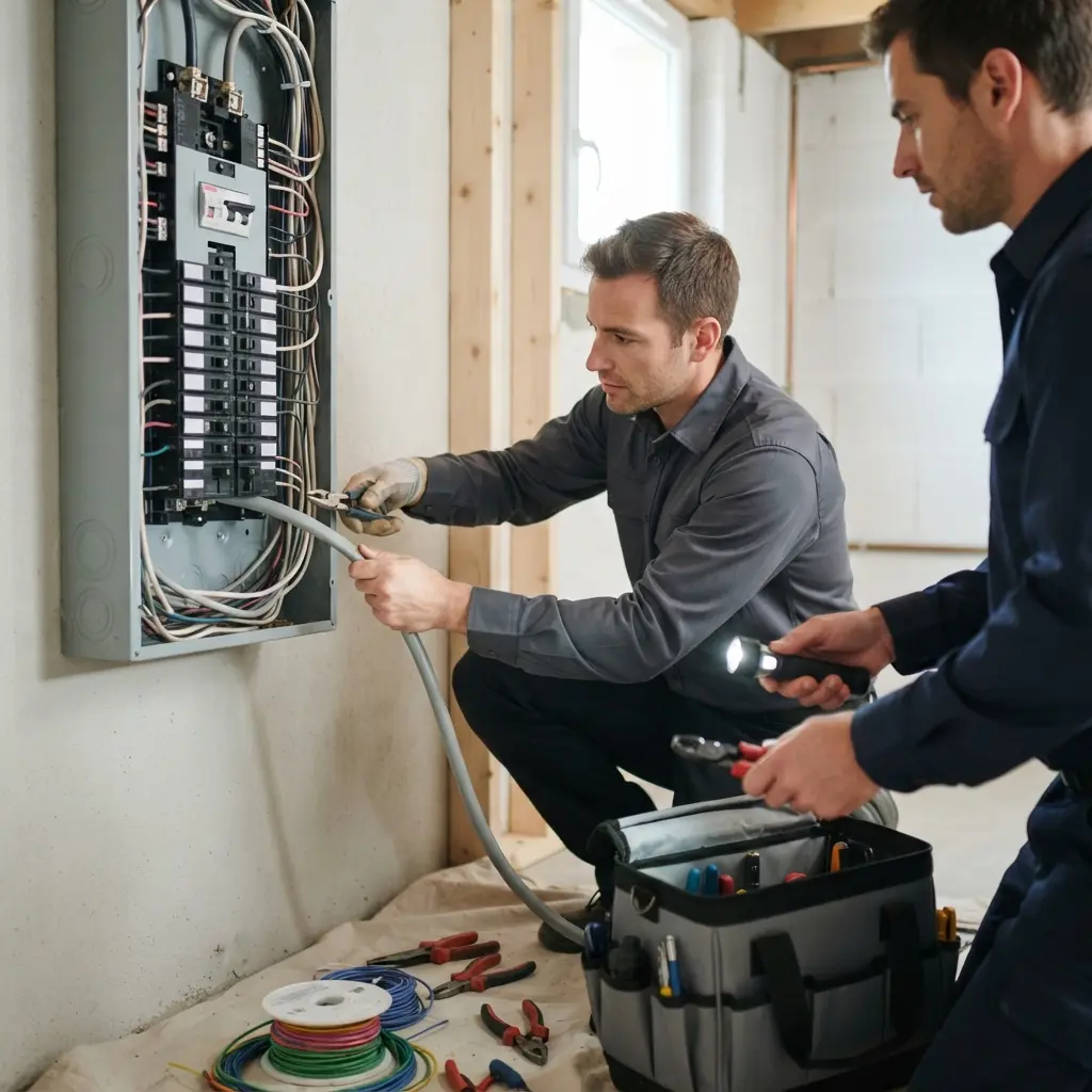 Comment nous intervenons pour votre tableau électrique