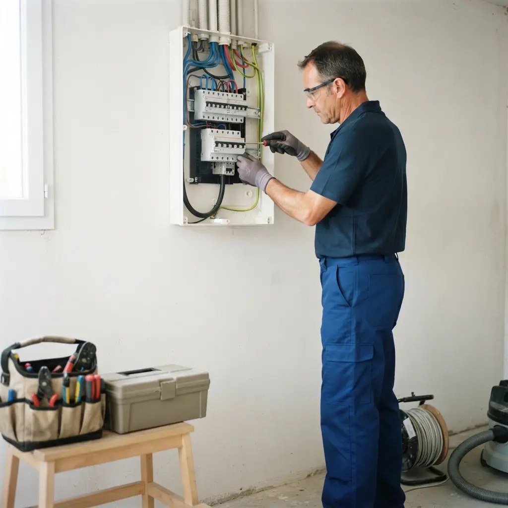 Remplacement de tableau électrique Clairoix (60280)