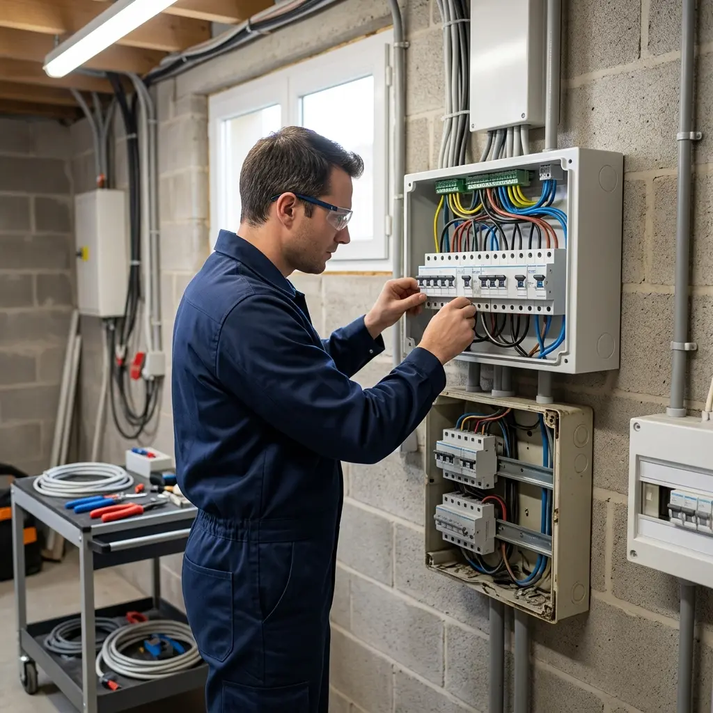 Remplacement de tableau électrique Monchy-Saint-Éloi (60290)