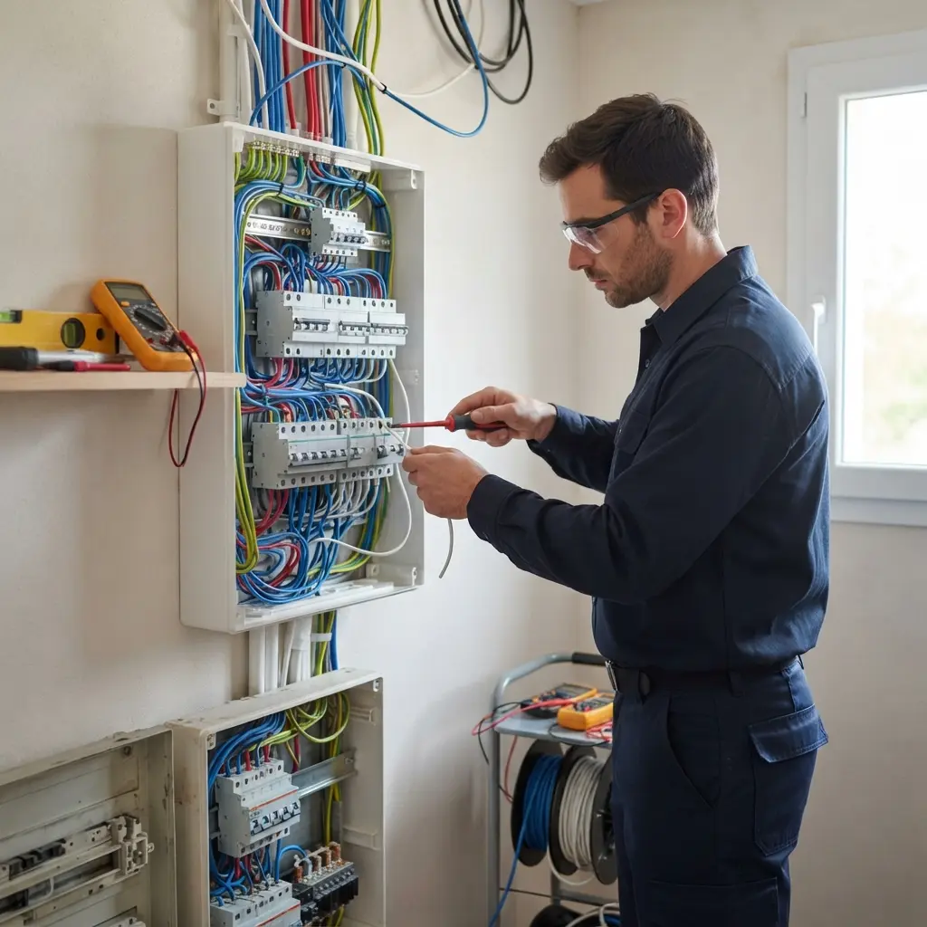 Remplacement de tableau électrique Bornel (60540)