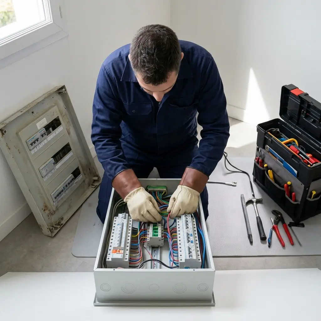 Remplacement de tableau électrique Pontpoint (60700)