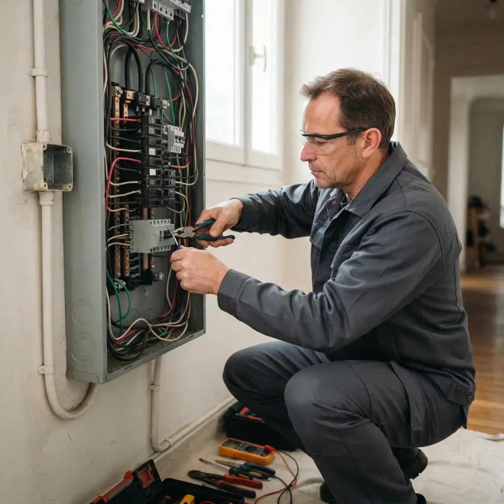 Remplacement de tableau électrique Paris 1 (75001)
