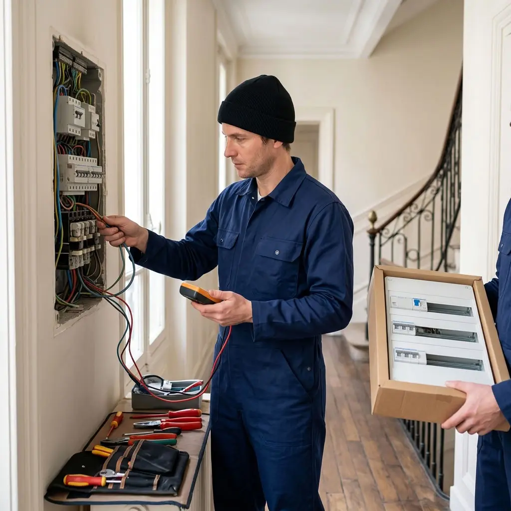 Remplacement de tableau électrique Paris 4 (75004)