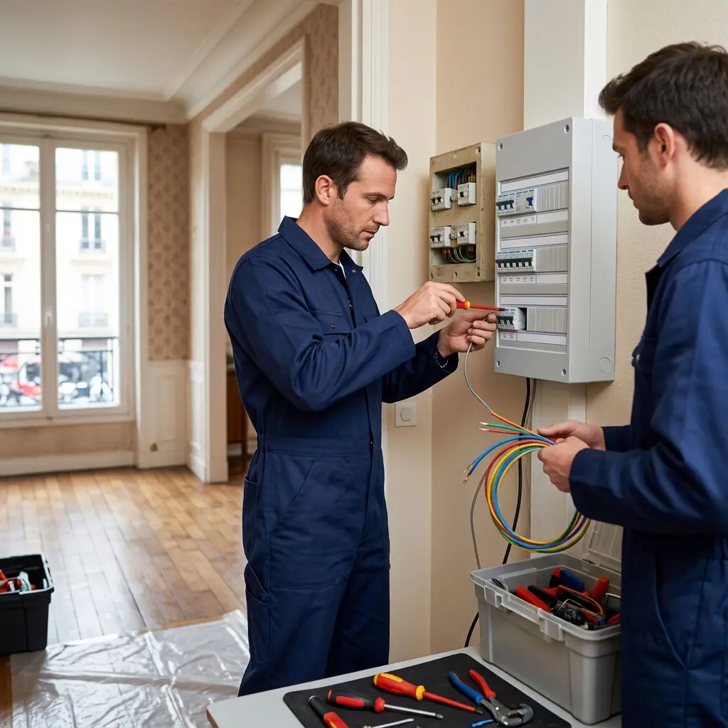 Remplacement de tableau électrique Paris 8 (75008)