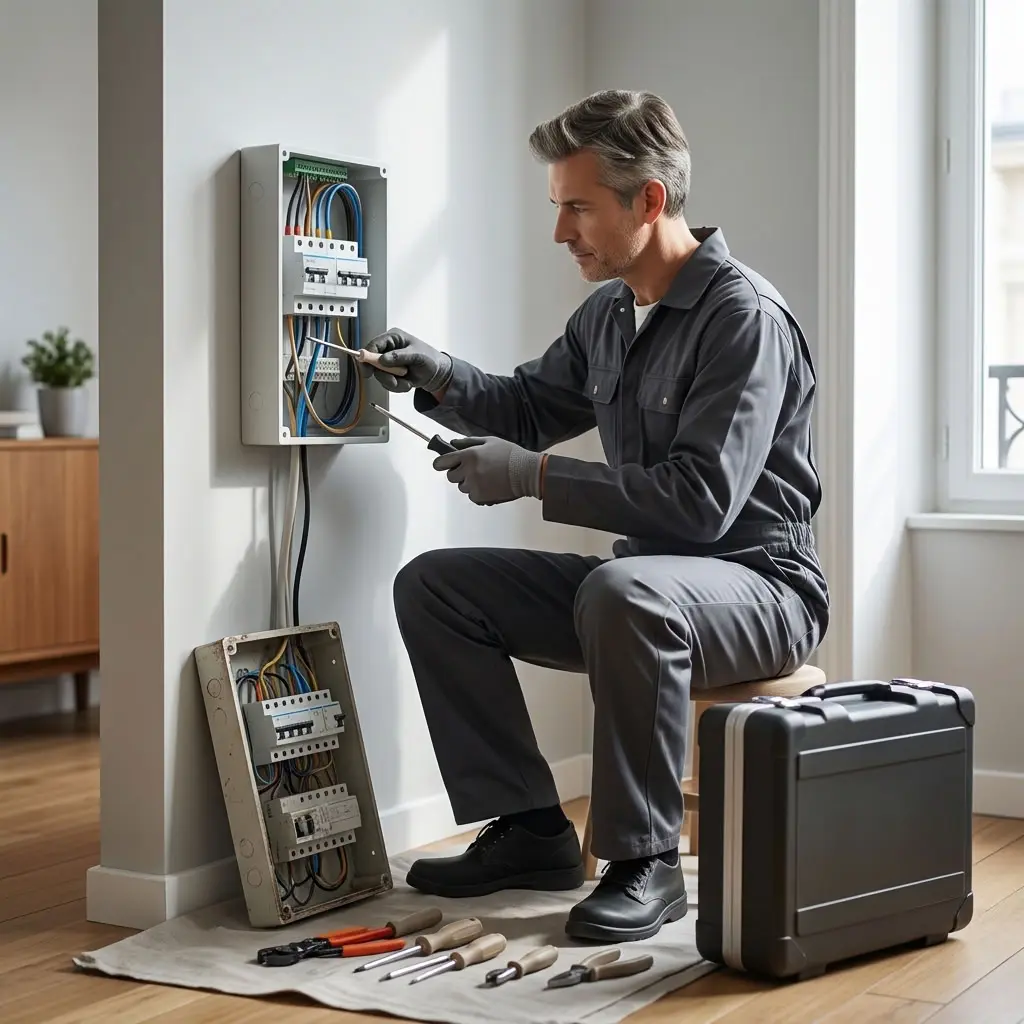 Remplacement de tableau électrique Paris 11 (75011)