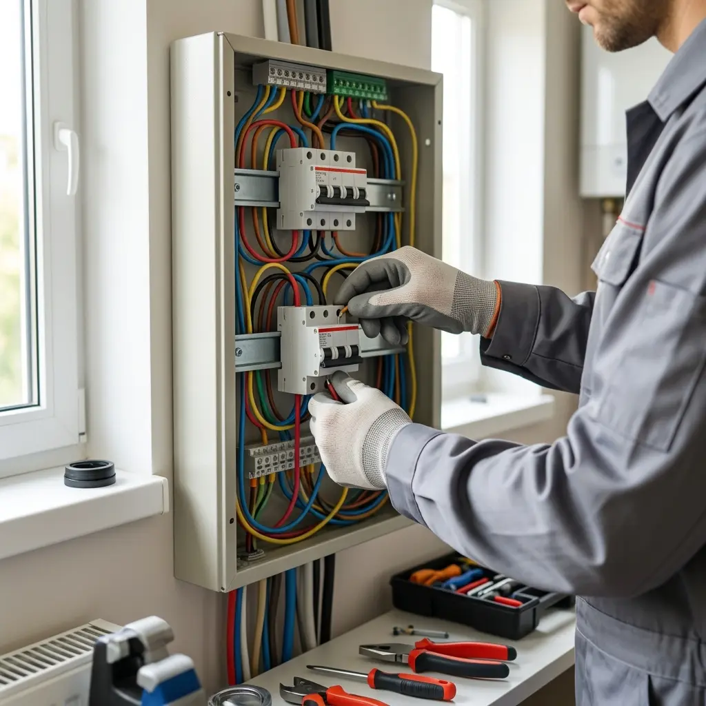 Remplacement de tableau électrique Cannes-Écluse (77130)