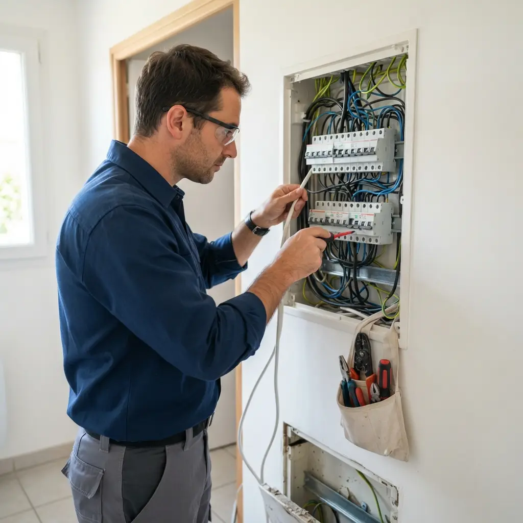 Remplacement de tableau électrique Grande-Paroisse (77130)