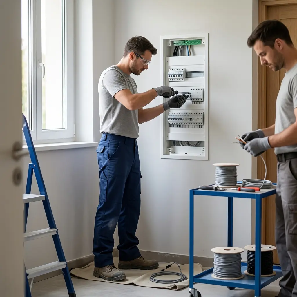 Comment se déroule le remplacement du tableau à Pontcarré ?