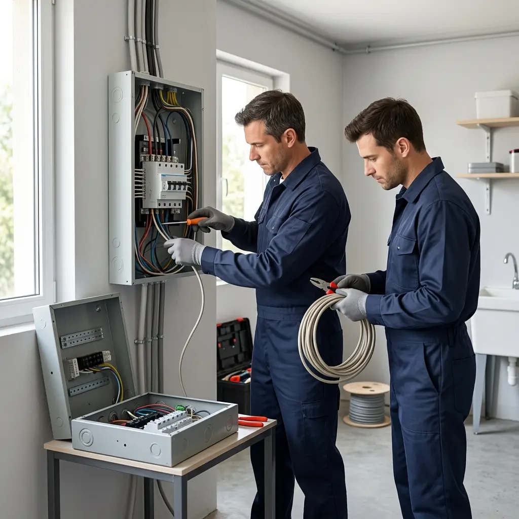 Une installation électrique fiable pour votre sérénité