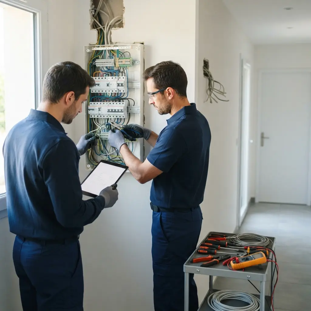 Remplacement de tableau électrique Noisiel (77186)