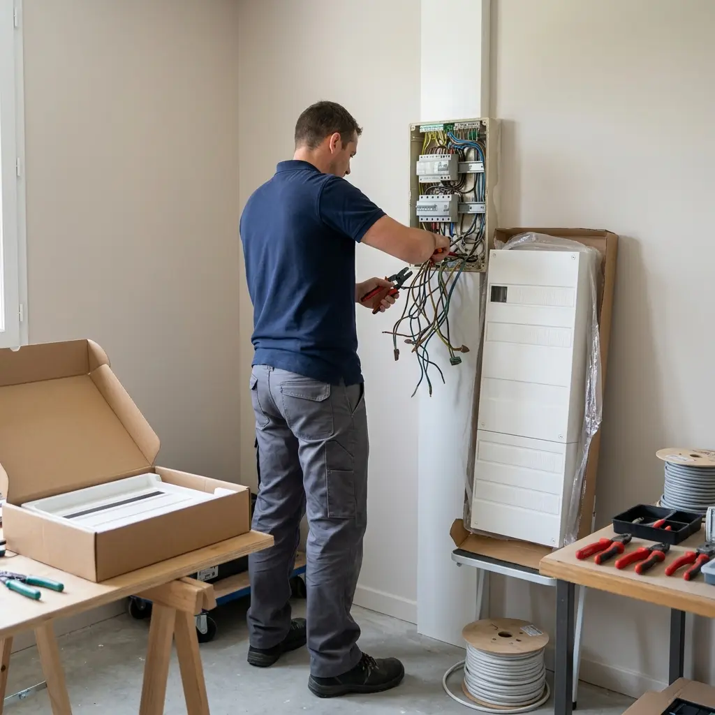 Procédure de remise à niveau et de mise aux normes du tableau électrique