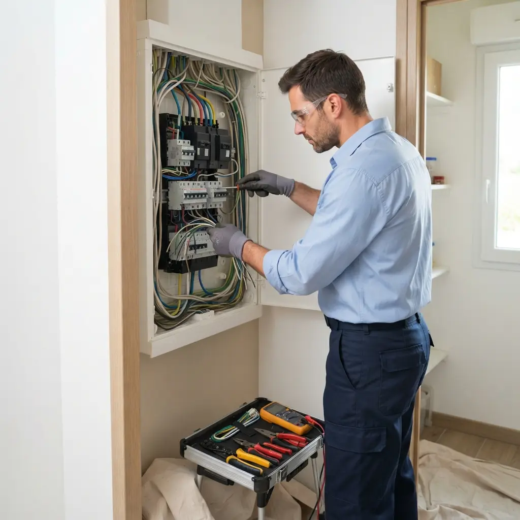 Remplacement de tableau électrique Guignes (77390)