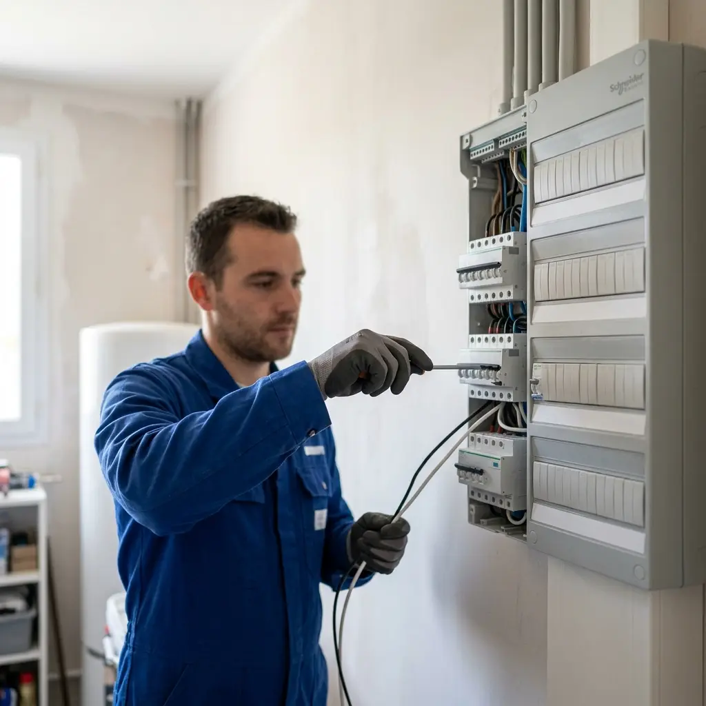 Remplacement de tableau électrique Villiers-sur-Morin (77580)