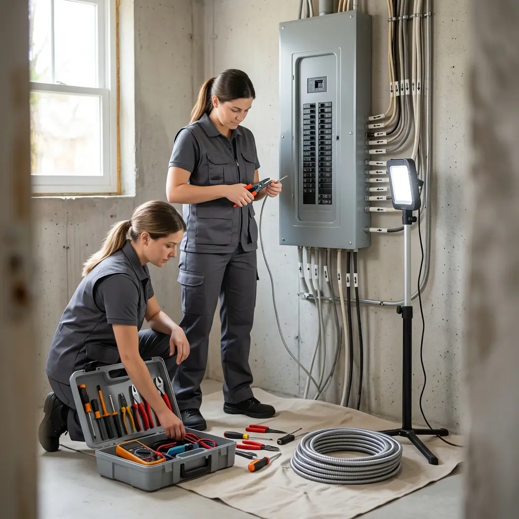 Remplacement de tableau électrique Chartrettes (77590)