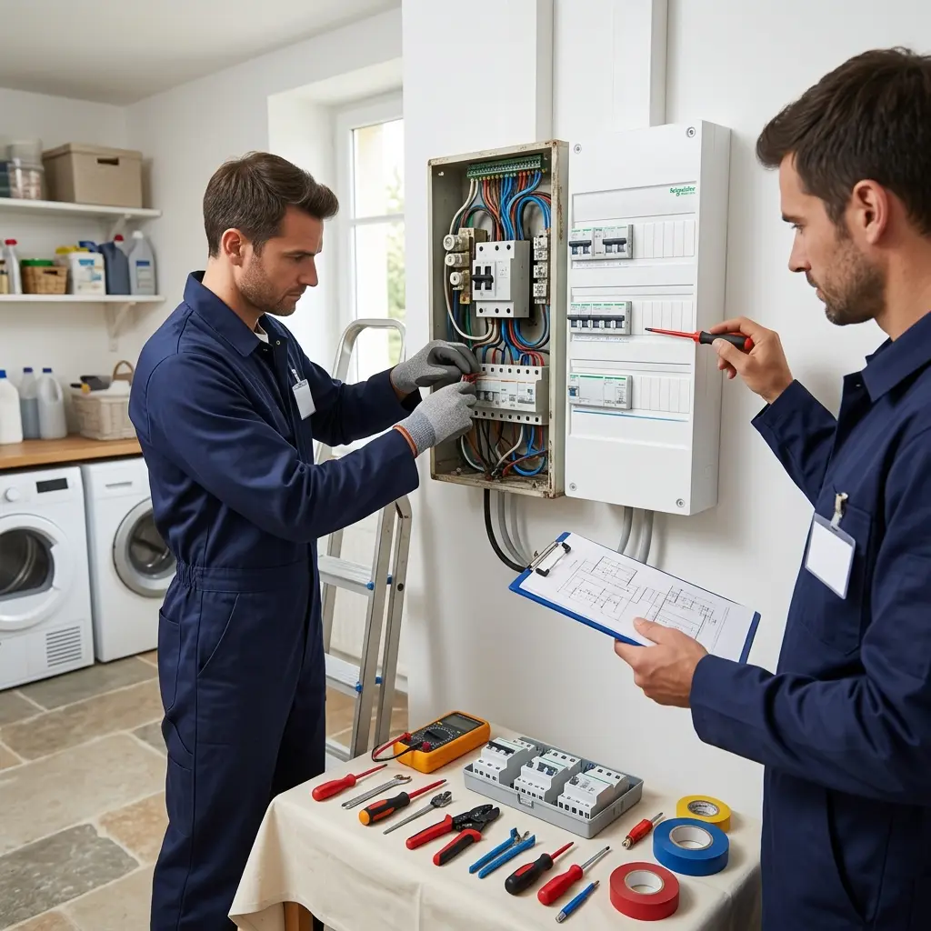 Remplacement de tableau électrique Saint-Mammès (77670)