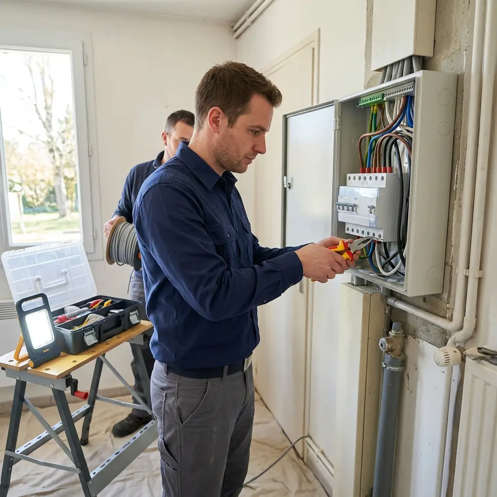 Remplacement de tableau électrique Vernou-la-Celle-sur-Seine (77670)