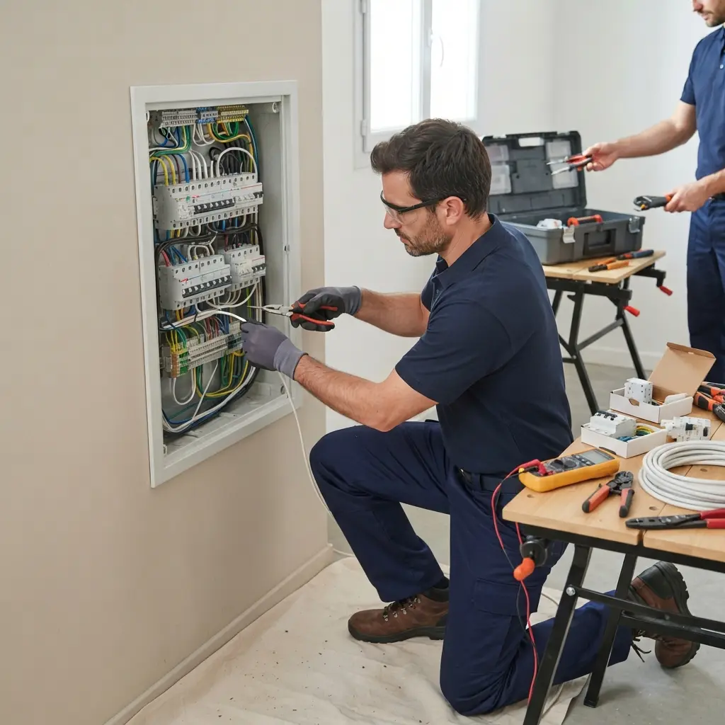 Remplacement de tableau électrique Bailly-Romainvilliers (77700)