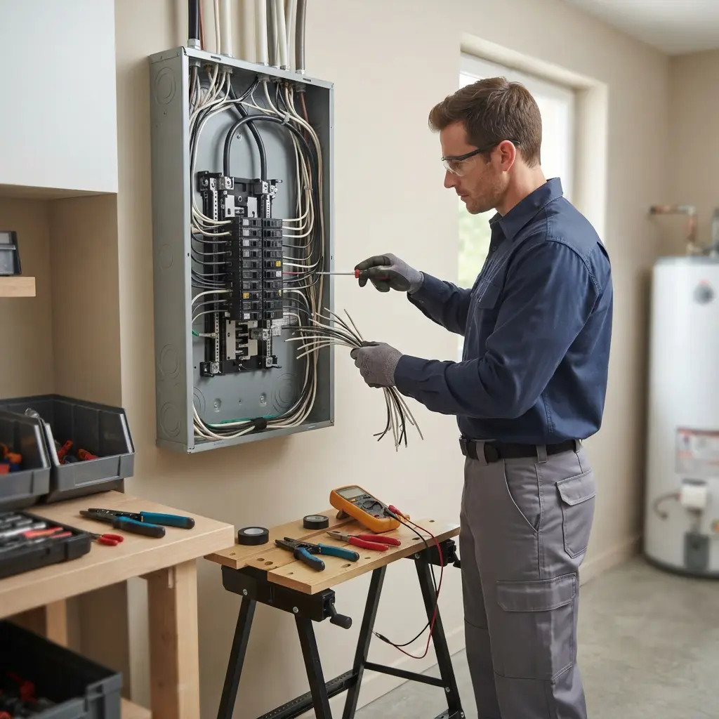 Remplacement de tableau électrique Bourron-Marlotte (77780)