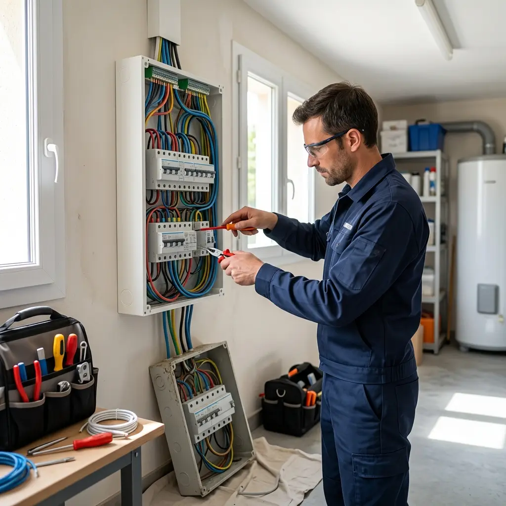 Remplacement de tableau électrique Thomery (77810)