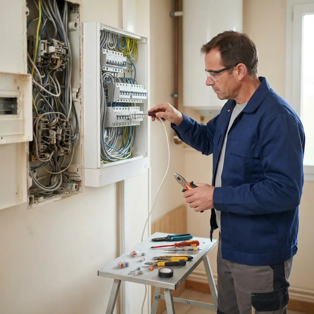 Remplacement de tableau électrique Vulaines-sur-Seine (77870)
