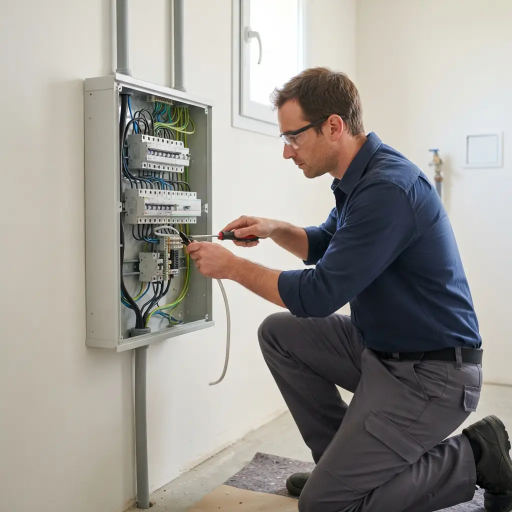 Comment se déroule l’intervention de remplacement de tableau électrique à Trappes ?