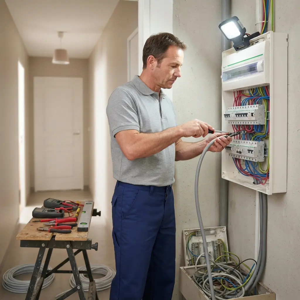 Comment démarrer le remplacement de votre tableau électrique à Pecq ?