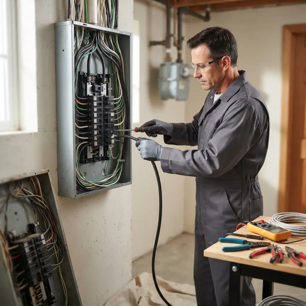 Remplacement de tableau électrique Hardricourt (78250)