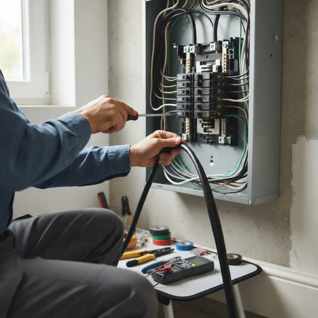 Votre sécurité électrique à Houdan, garantie par un professionnel du terrain