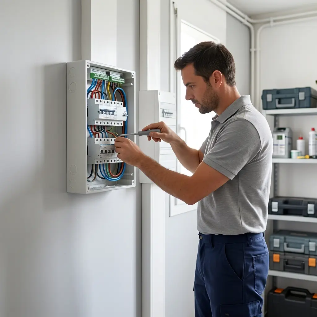 Comment se déroule l’intervention de remplacement de tableau électrique à Arpajon ?