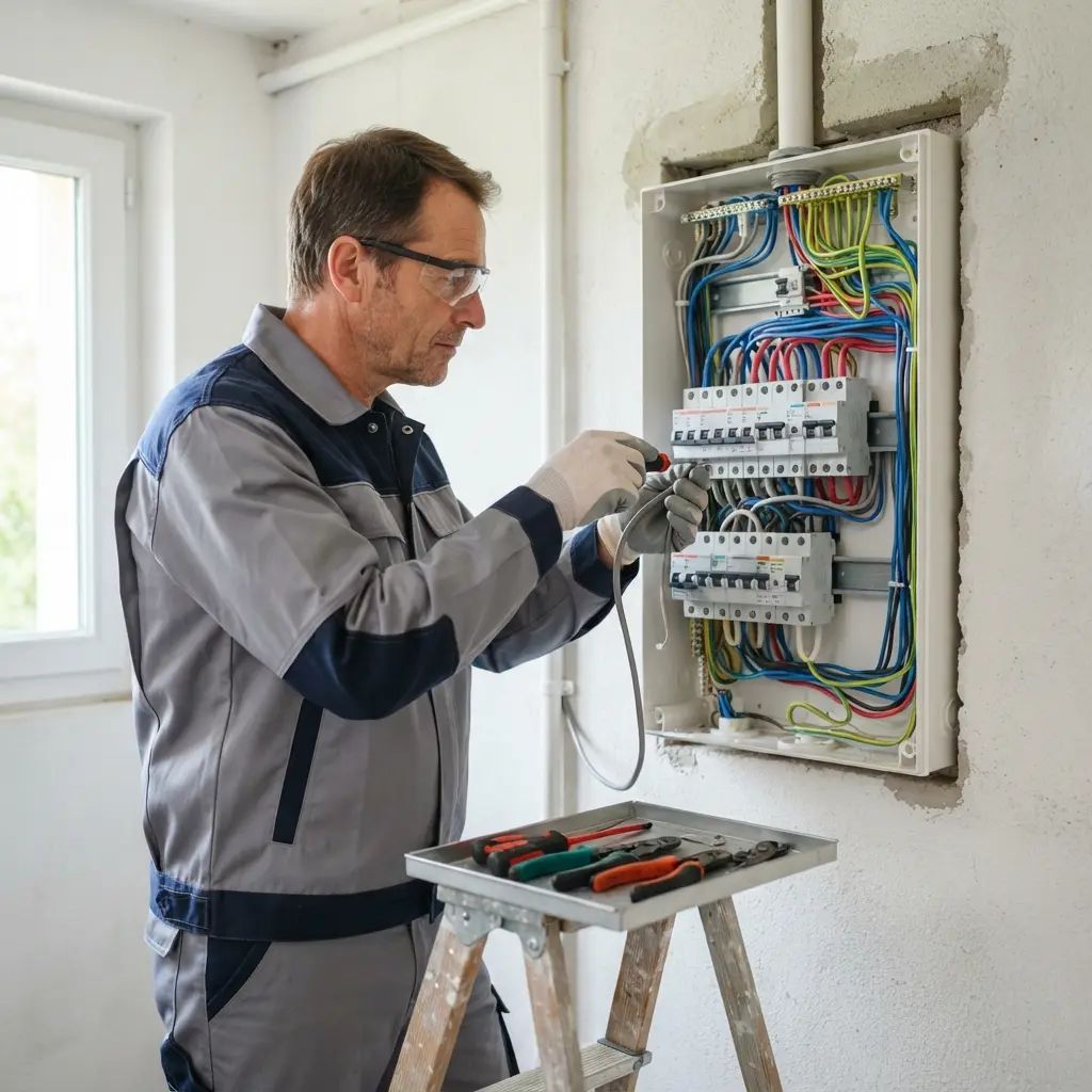 Notre approche du remplacement du tableau électrique à Dourdan