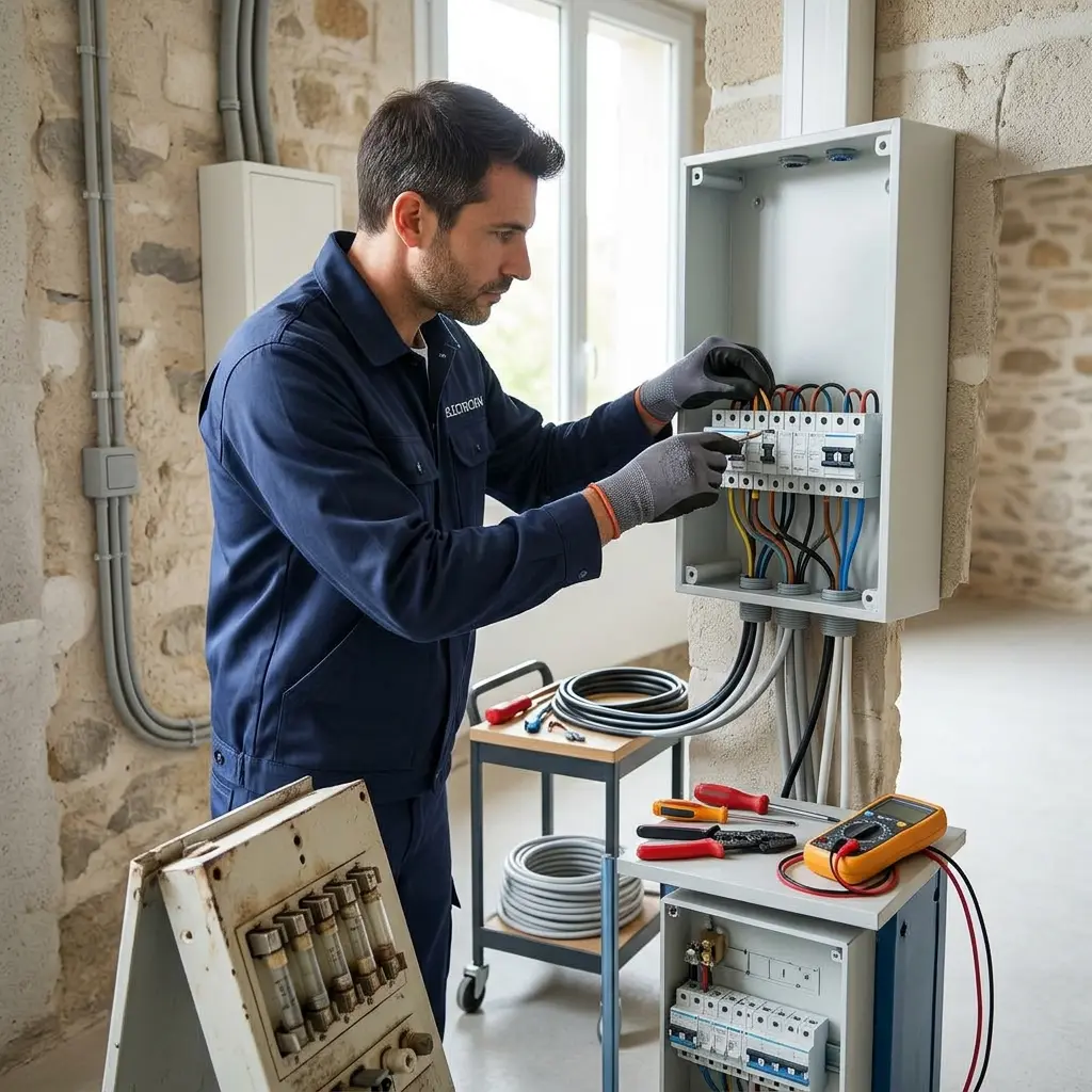 Remplacement de tableau électrique Limours (91470)
