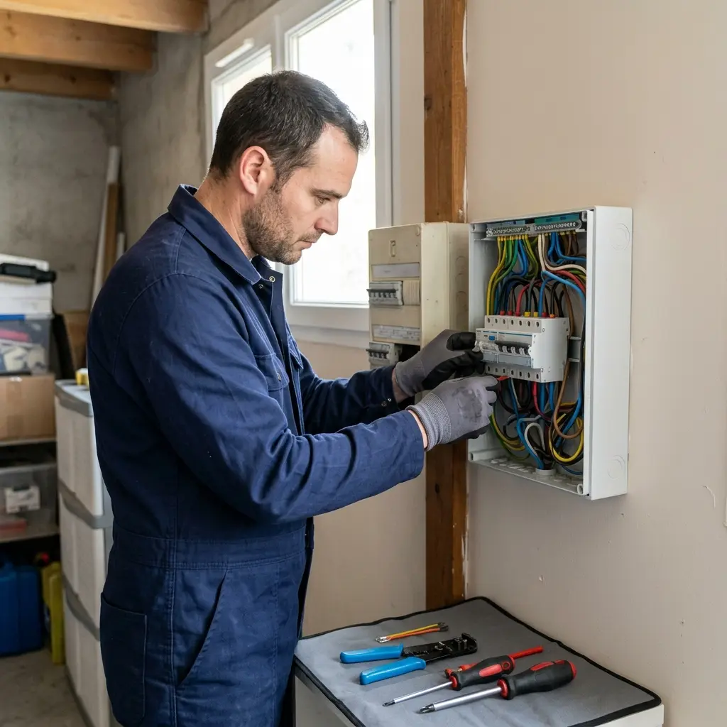 Remplacement de tableau électrique Cerny (91590)