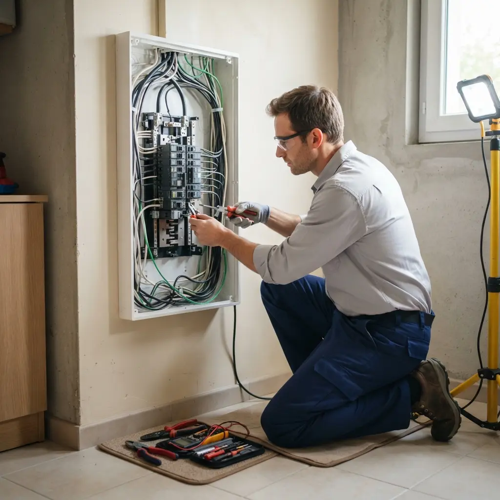 Remplacement de tableau électrique Mérévillois (91660)
