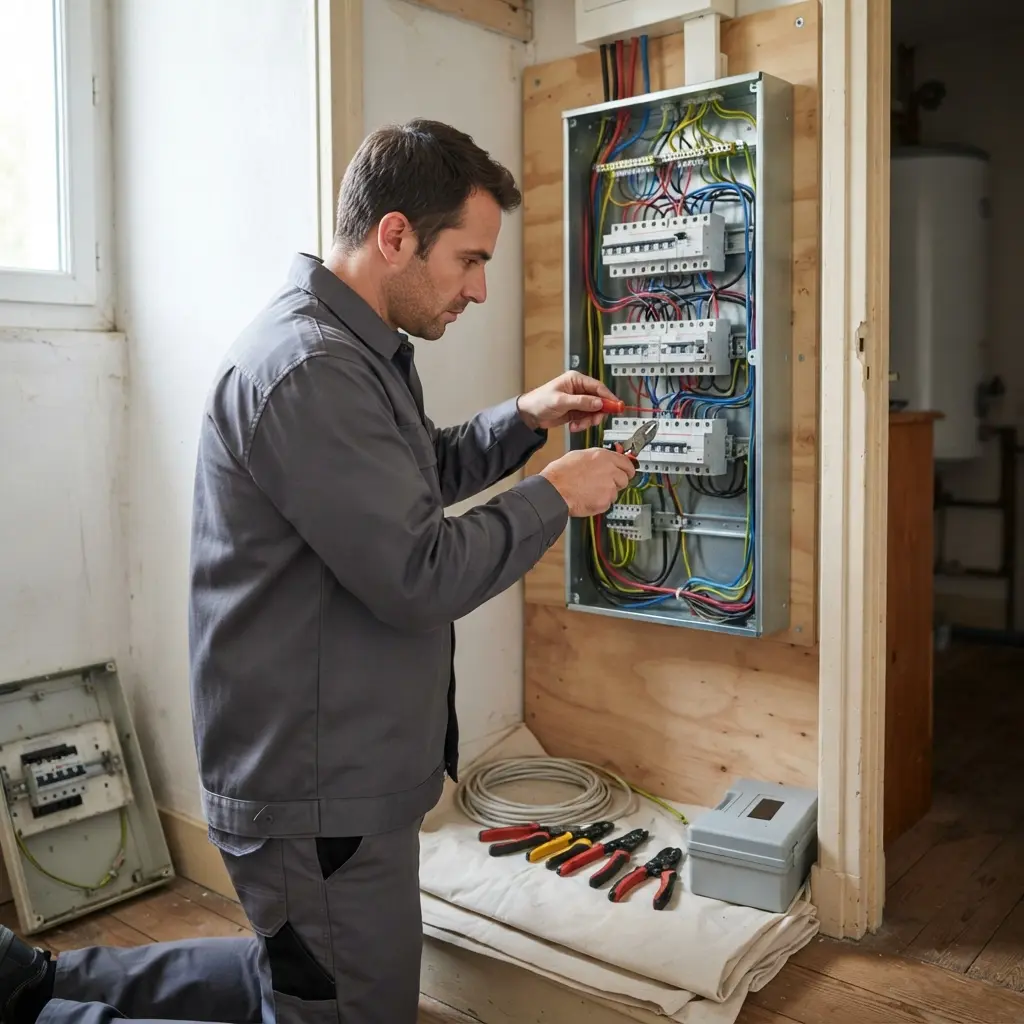 Remplacement de tableau électrique Maisse (91720)