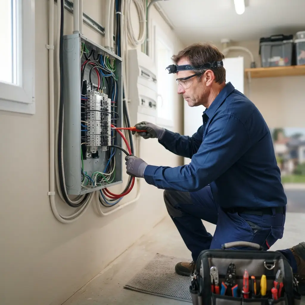 Remplacement de tableau électrique Saint-Vrain (91770)