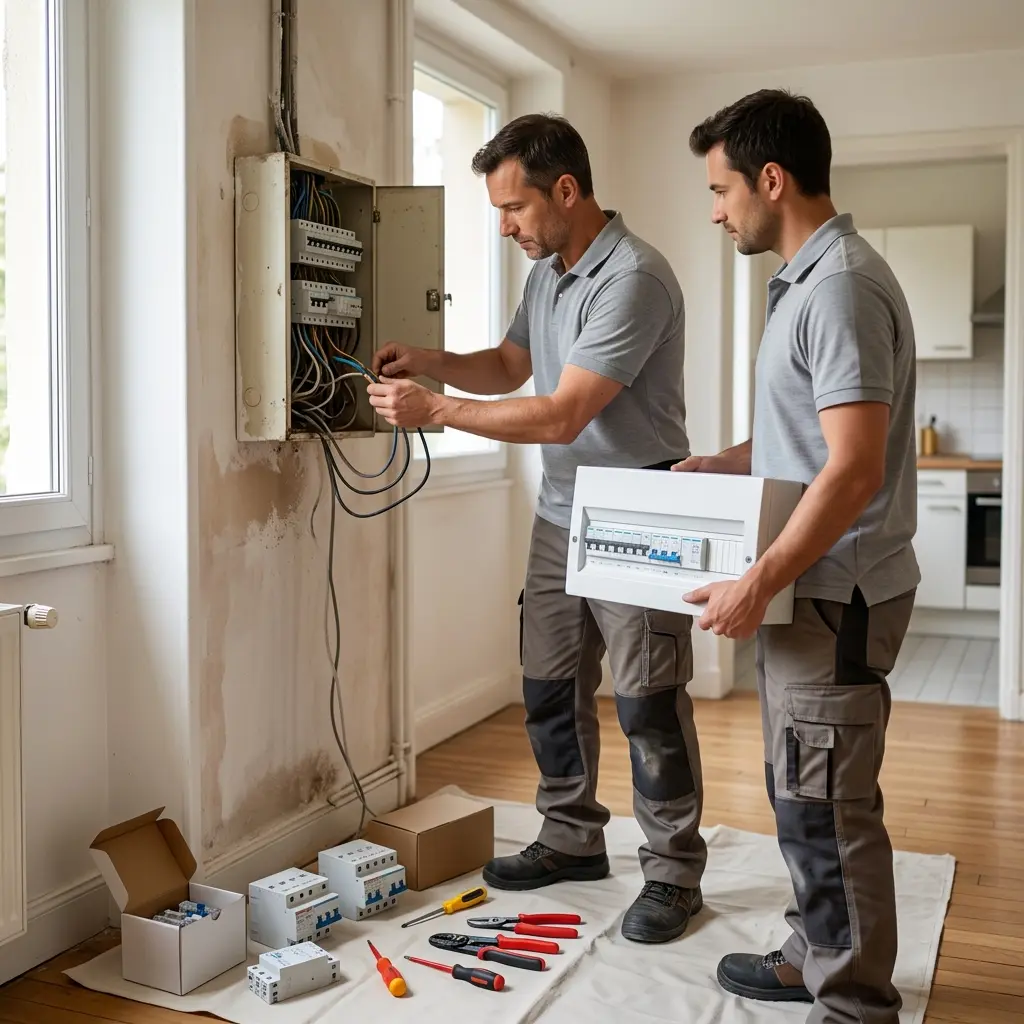 Remplacement de tableau électrique Villemomble (93250)
