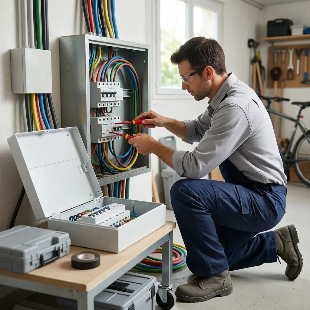 Assurez la sécurité de votre habitation avec un tableau électrique conforme, notre expertise à Tremblay‑en‑France est à votre service.