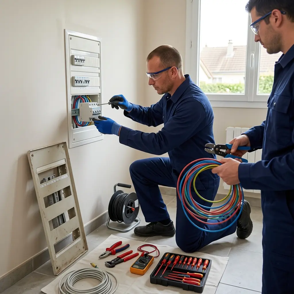 Remplacement de tableau électrique Pierrefitte-sur-Seine (93380)