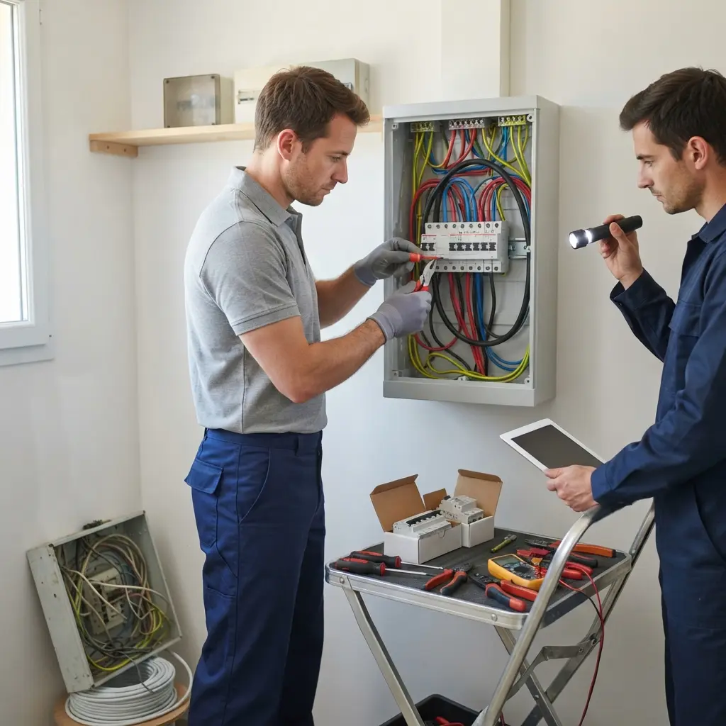 Remplacement de tableau électrique Coubron (93470)