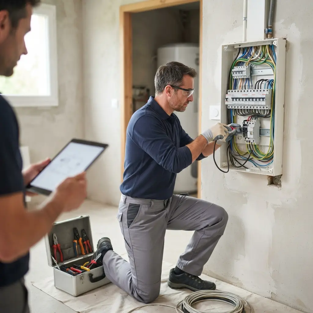 Une installation électrique fiable et durable pour votre foyer