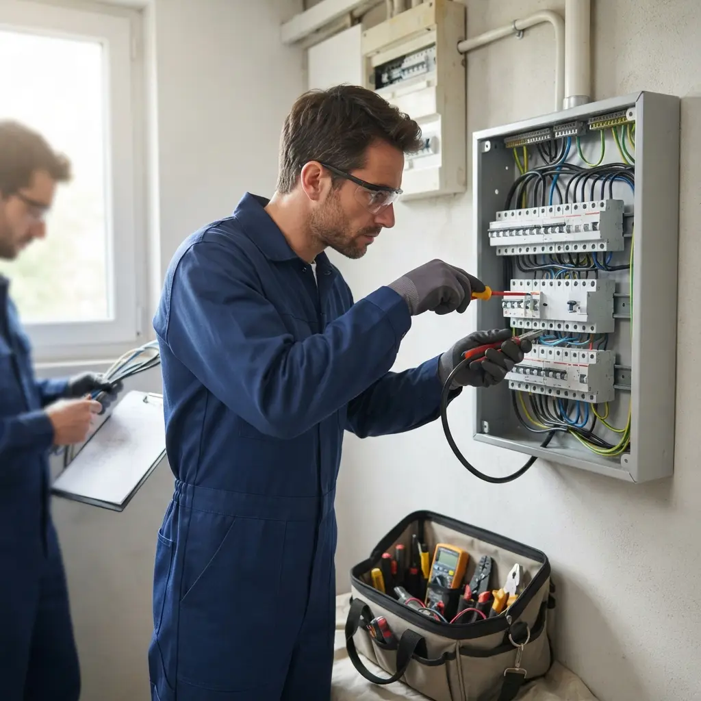 Notre méthode de remplacement du tableau électrique à Taverny