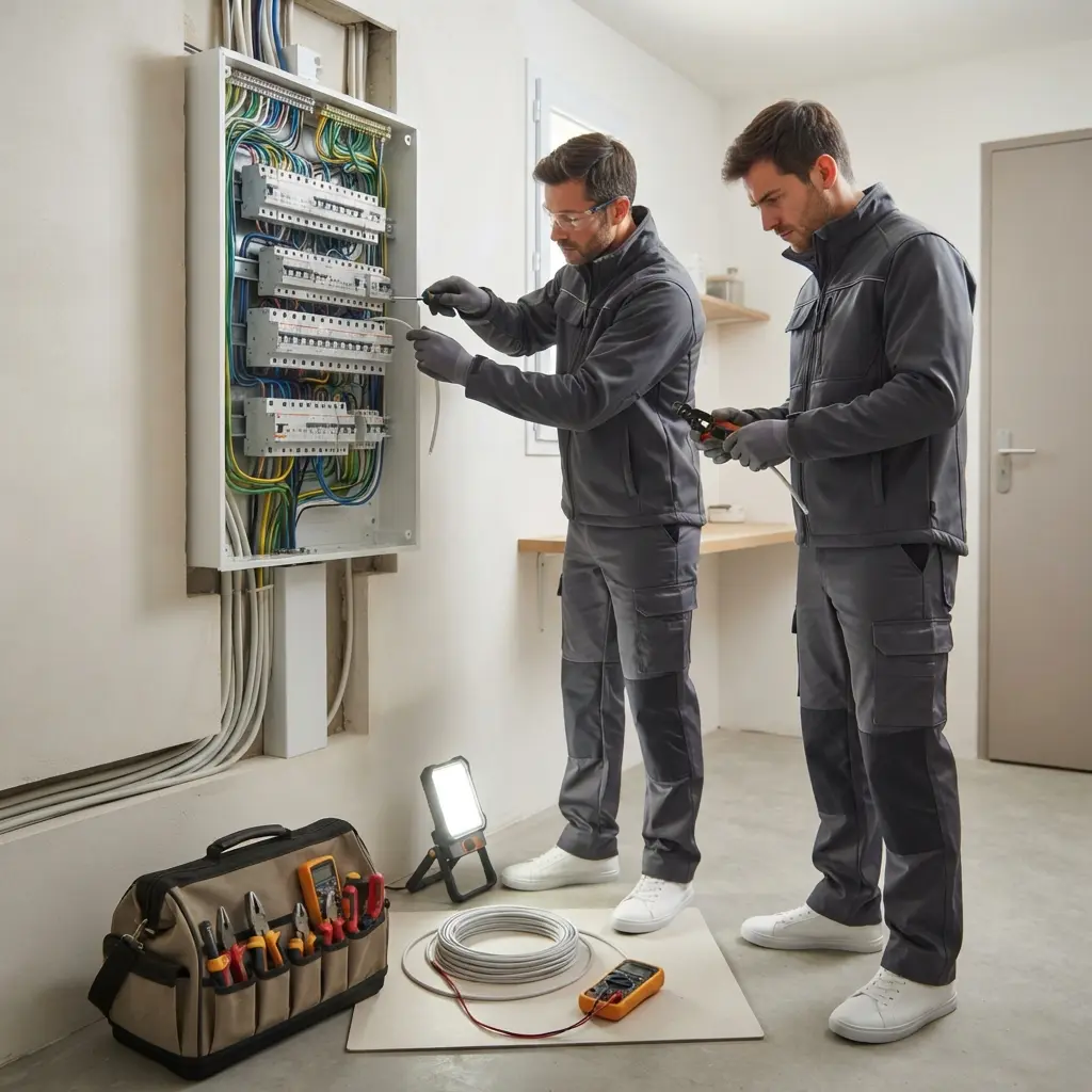 Remplacement de tableau électrique Beauchamp (95250)