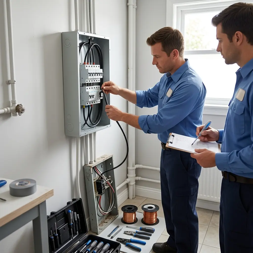 Remplacement de tableau électrique Belloy-en-France (95270)