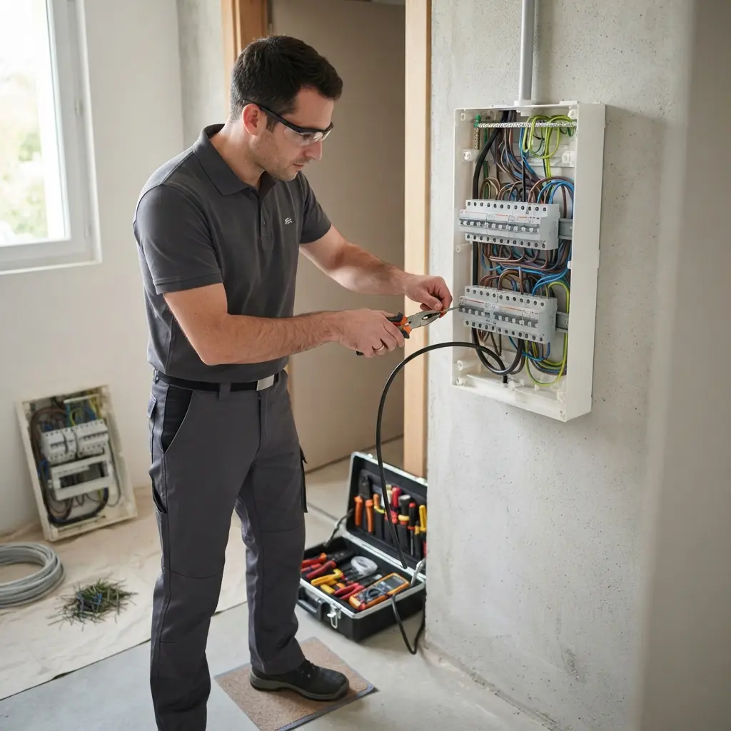 Remplacement de tableau électrique Saint-Martin-du-Tertre (95270)