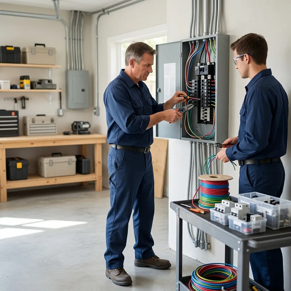 Comment se déroule le remplacement de tableau électrique à Domont ?