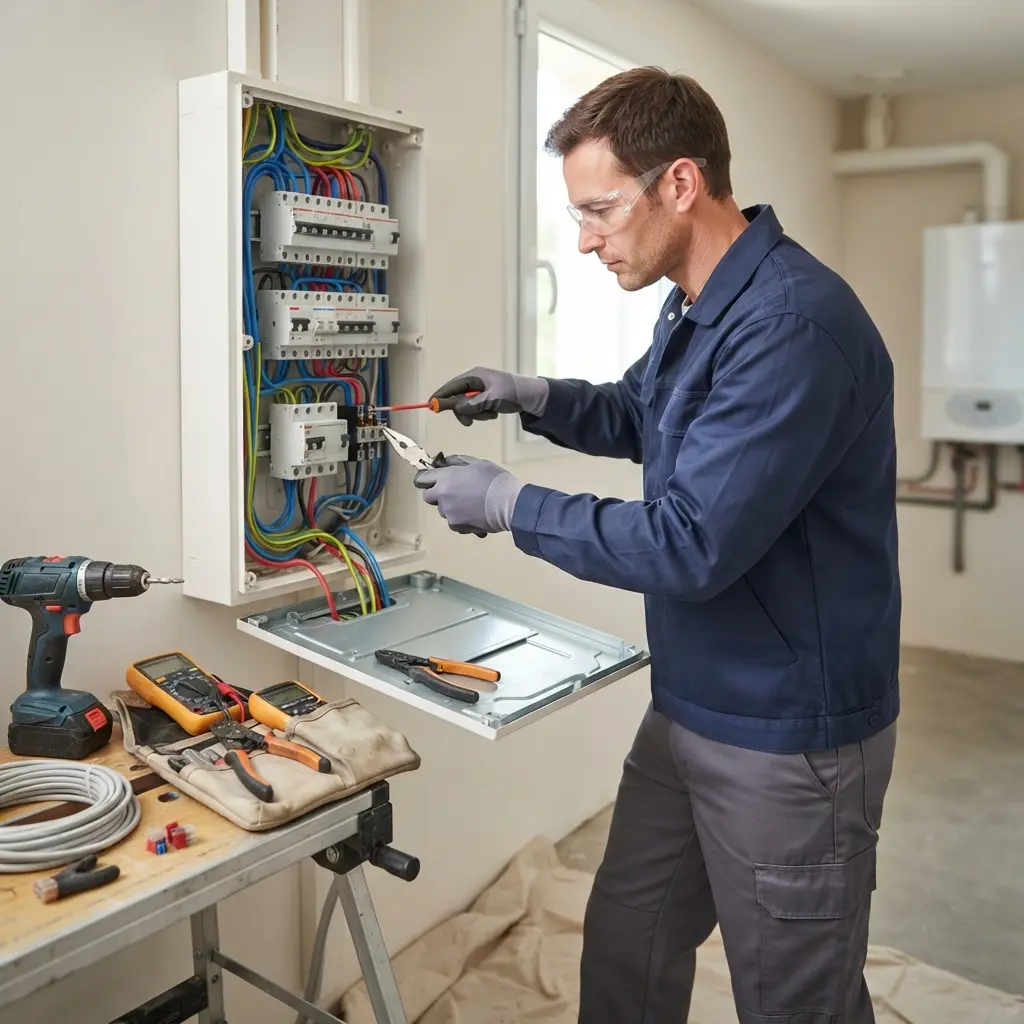 Remplacement de tableau électrique Bernes-sur-Oise (95340)
