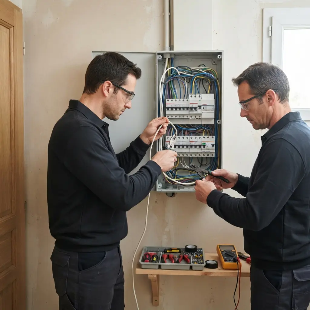 Remplacement de tableau électrique Saint-Prix (95390)